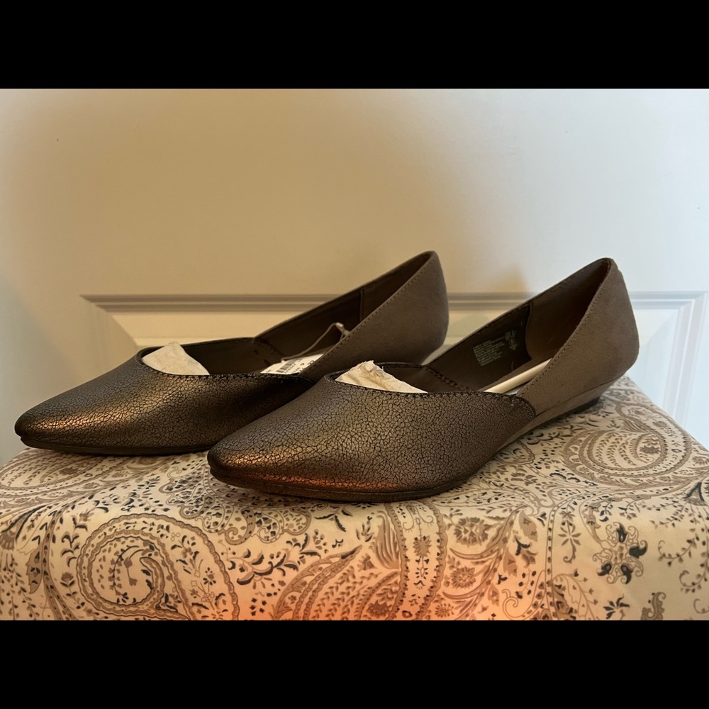 Fioni low wedge size 9 grey